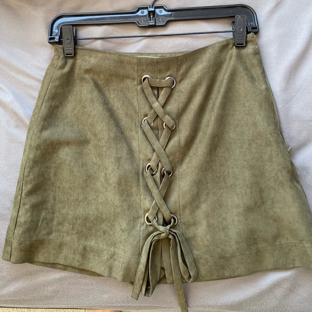 Olive Skort from Pacsun